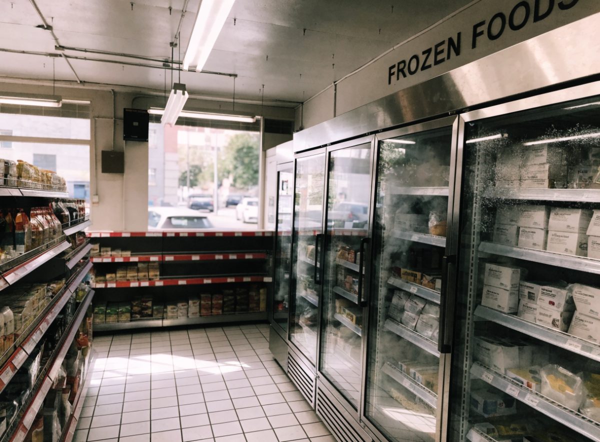 Frozen food freezers